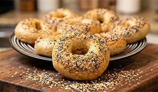 Sourdough Bagels